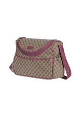 GG CANVAS DIAPER BAG