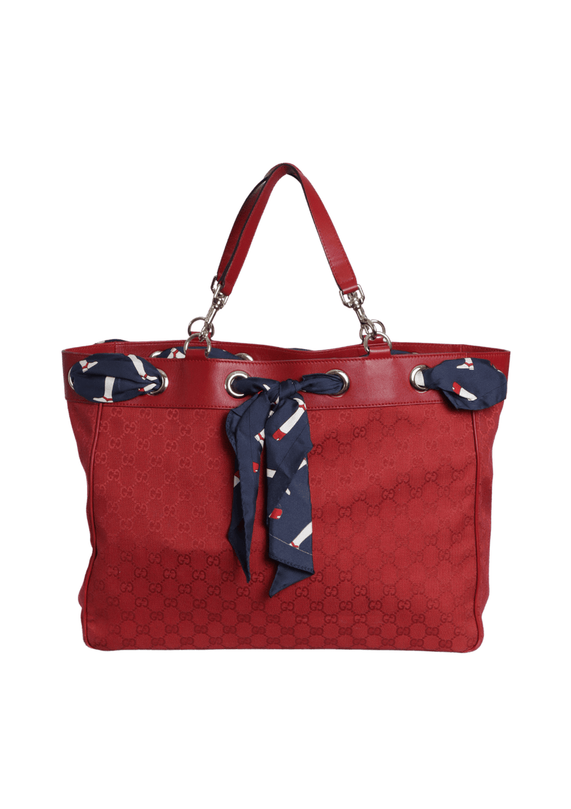 GG CANVAS POSITANO TOTE