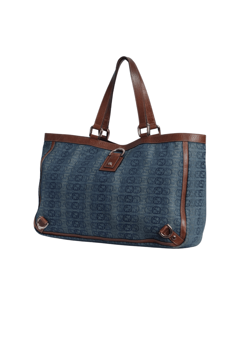 GG DENIM ABBEY TOTE