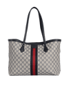 GG SUPREME MEDIUM OPHIDIA SHOPPING BAG