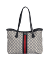 GG SUPREME MEDIUM OPHIDIA SHOPPING BAG