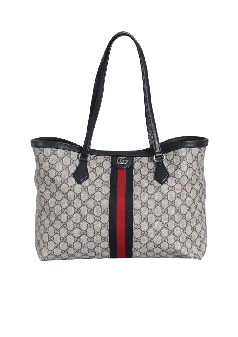 GG SUPREME MEDIUM OPHIDIA SHOPPING BAG