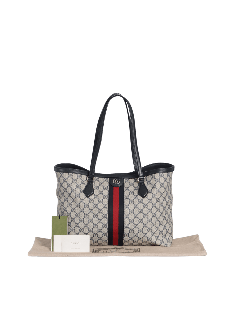 GG SUPREME MEDIUM OPHIDIA SHOPPING BAG