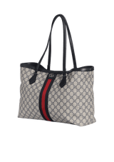 GG SUPREME MEDIUM OPHIDIA SHOPPING BAG