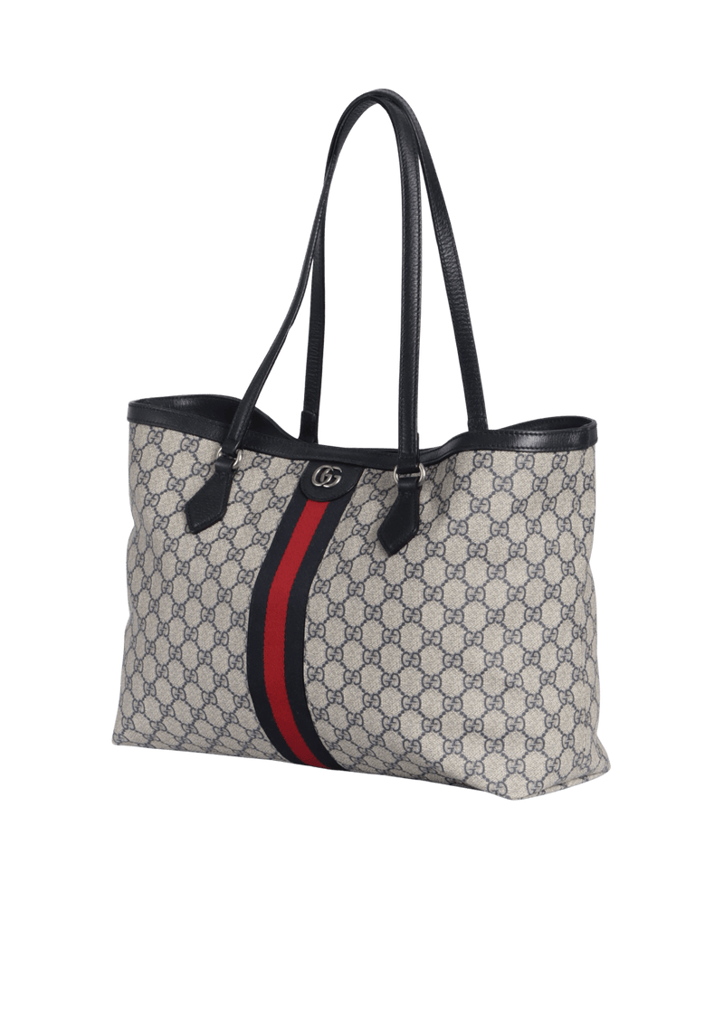 GG SUPREME MEDIUM OPHIDIA SHOPPING BAG