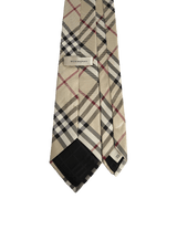 NOVA CHECK SILK TIE