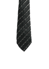 MONOGRAM SILK TIE