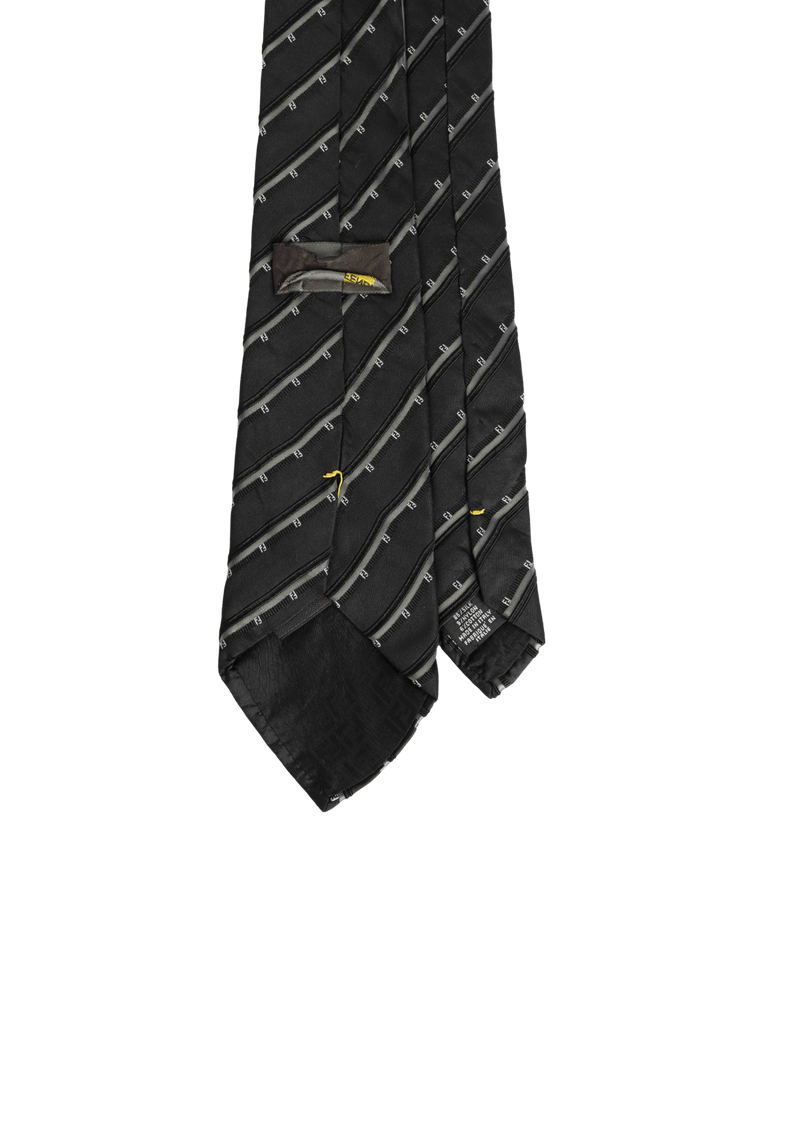 MONOGRAM SILK TIE