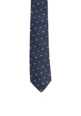 BEE PATTERN SILK TIE