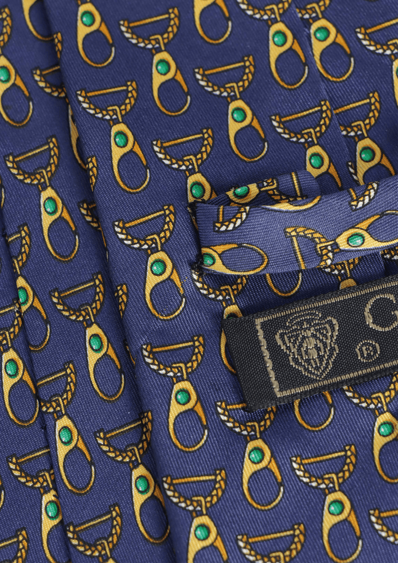 PRINTED SILK TIE