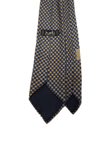 FISH AND CRAB SILK TIE