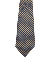 FISH AND CRAB SILK TIE