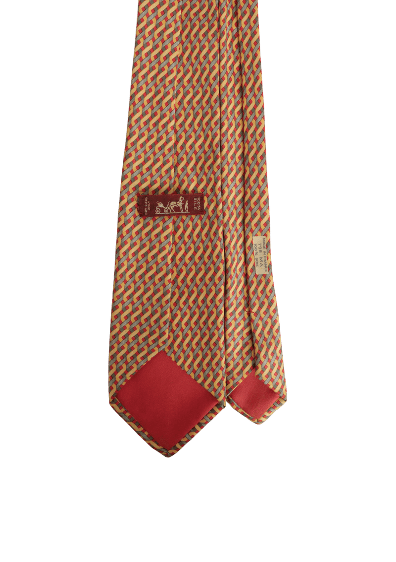 PRINTED SILK TIE