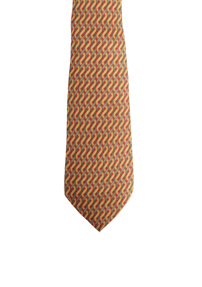 PRINTED SILK TIE