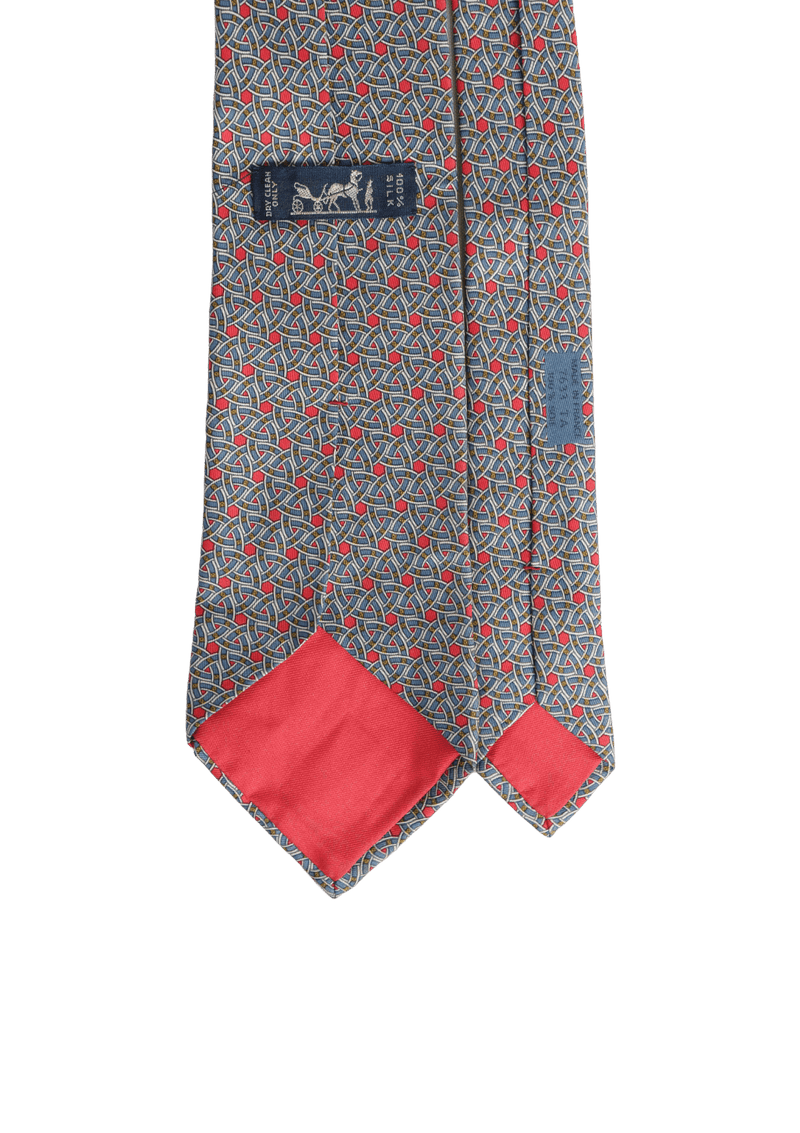 PRINTED SILK TIE