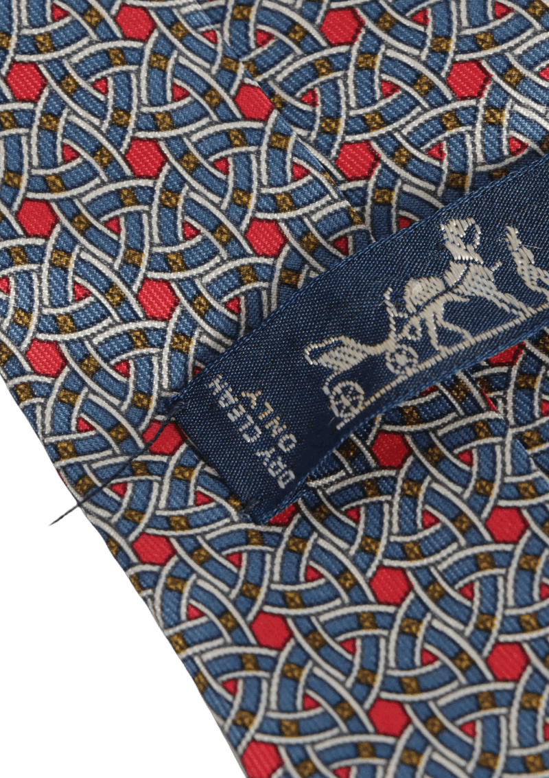 PRINTED SILK TIE