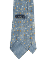 PRINTED SILK TIE