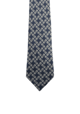 PRINTED SILK TIE