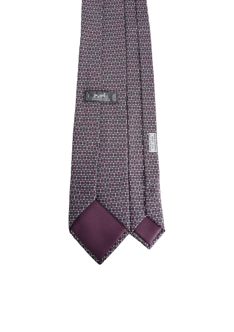 PRINTED SILK TIE