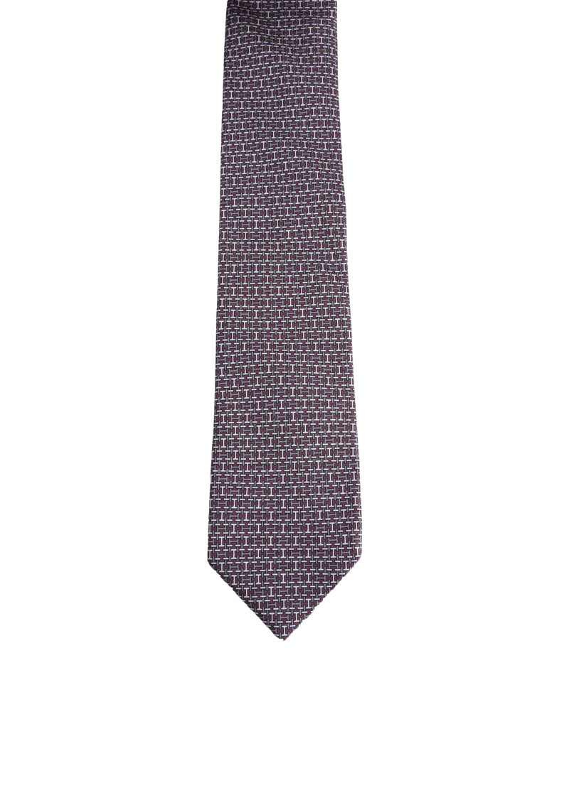 PRINTED SILK TIE