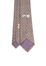 PRINTED SILK TIE