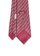 PRINTED SILK TIE