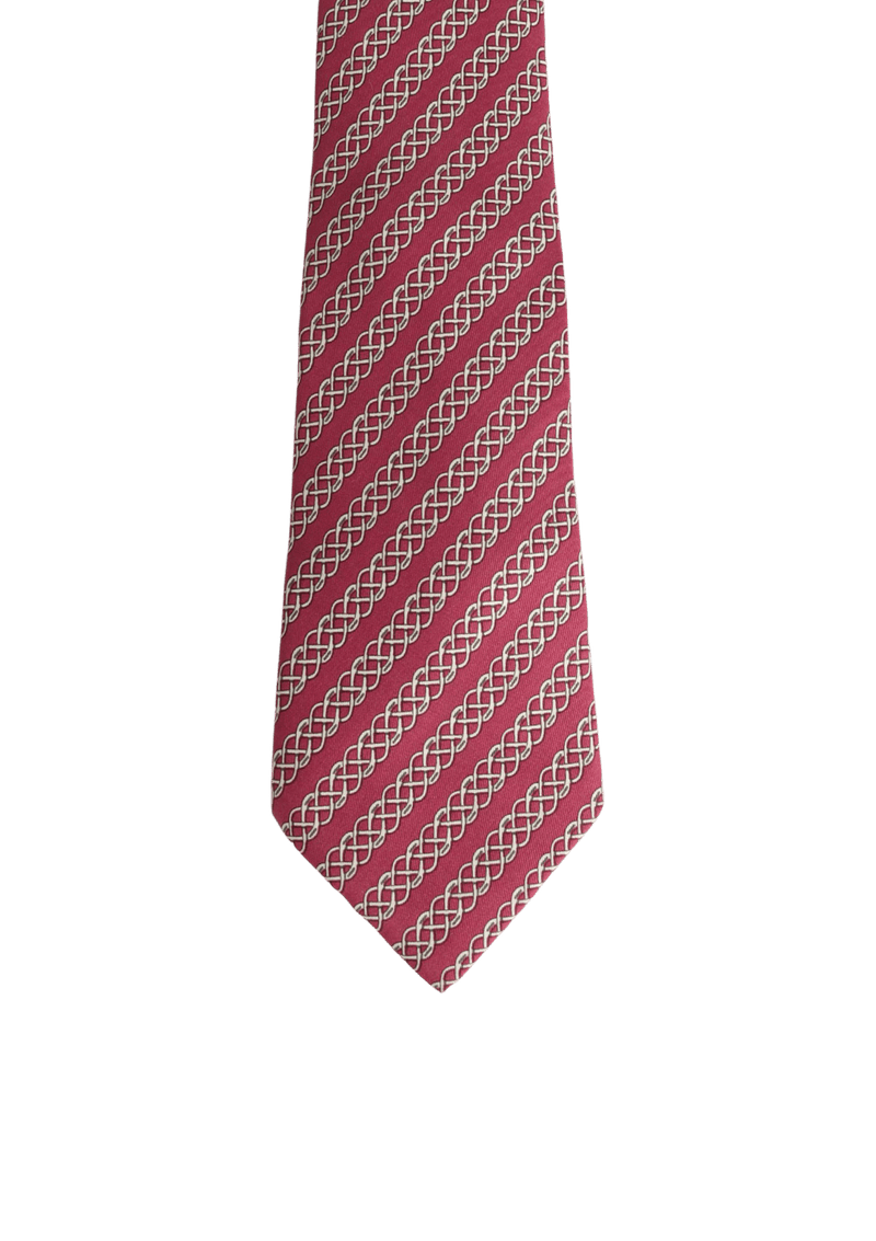 PRINTED SILK TIE