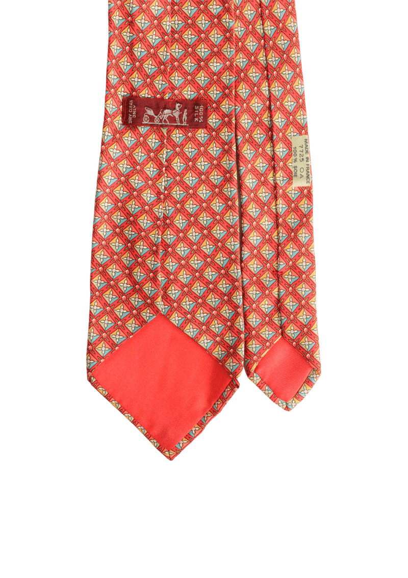 PRINTED SILK TIE