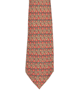 PRINTED SILK TIE