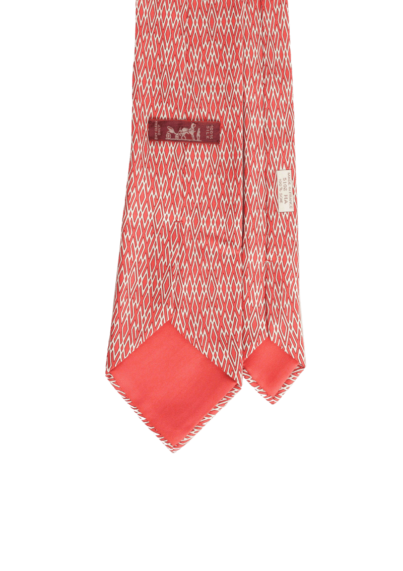 PRINTED SILK TIE