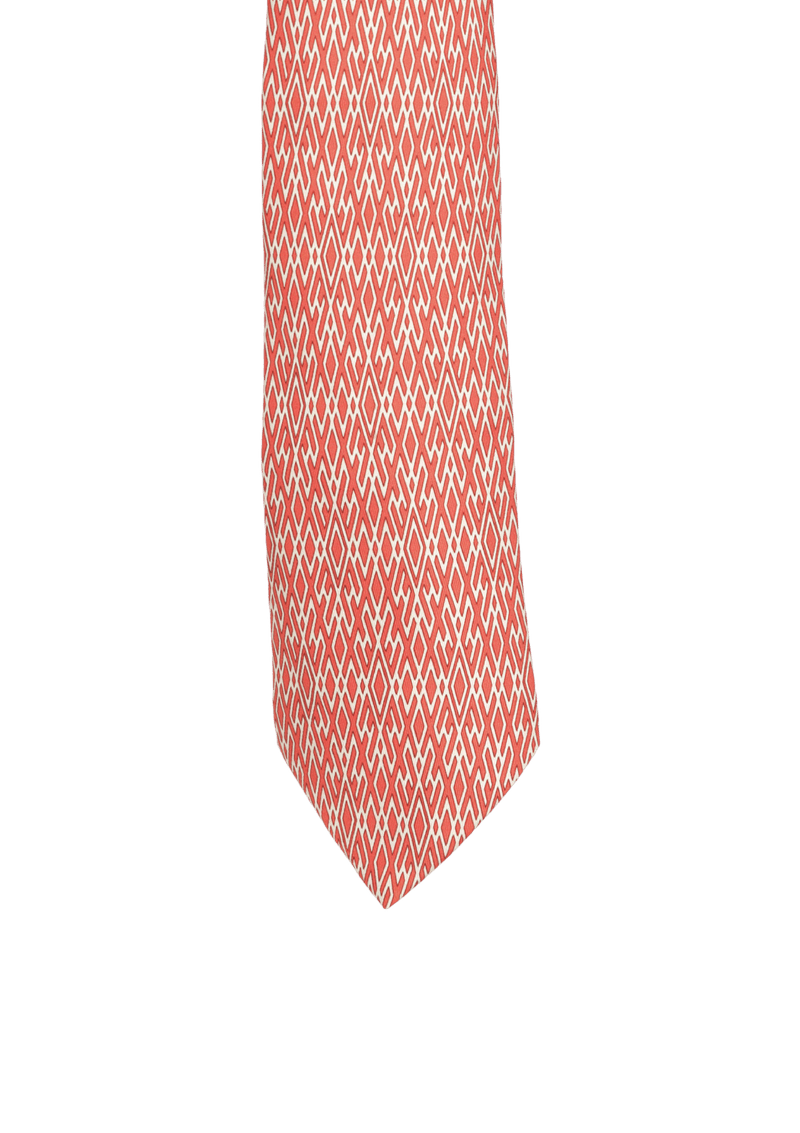 PRINTED SILK TIE