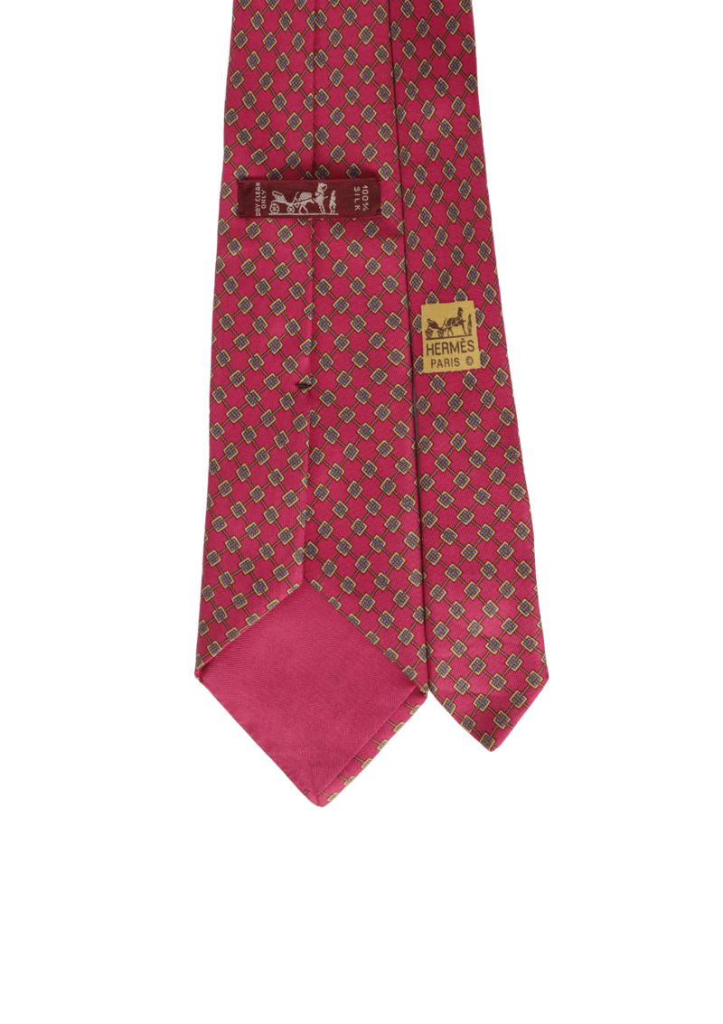 SILK PRINT TIE