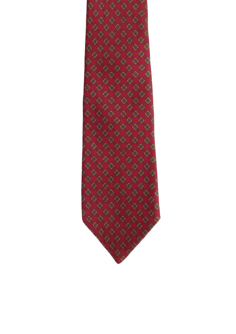 SILK PRINT TIE