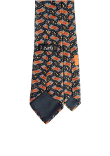 PRINTED SILK TIE