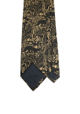 PRINTED SILK TIE