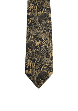 PRINTED SILK TIE