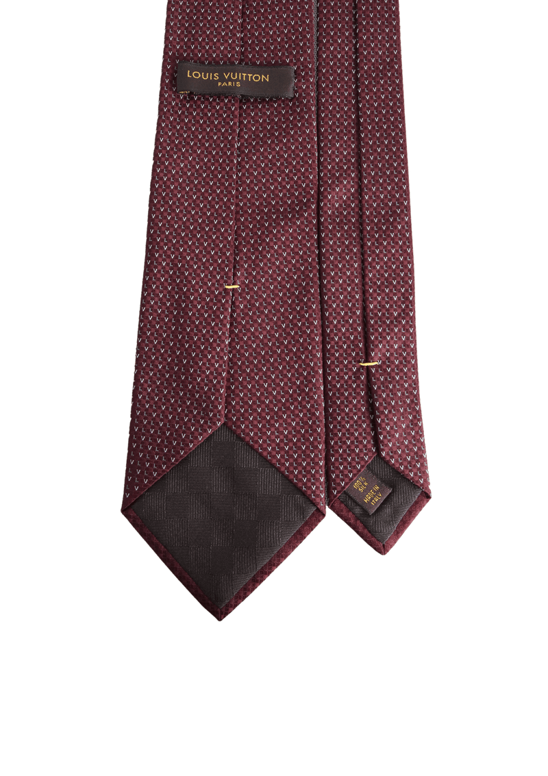 LV SILK TIE