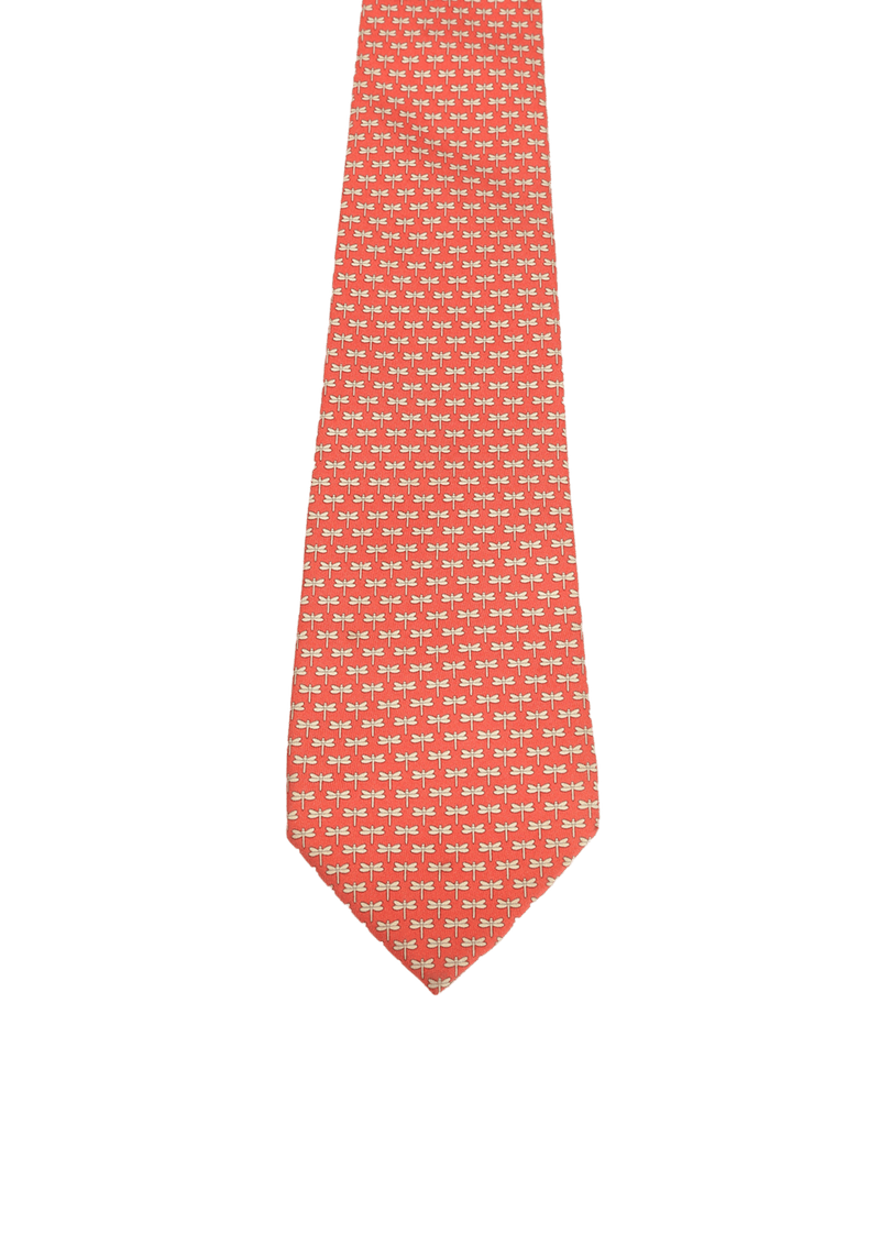 DRAGONFLY SILK TIE