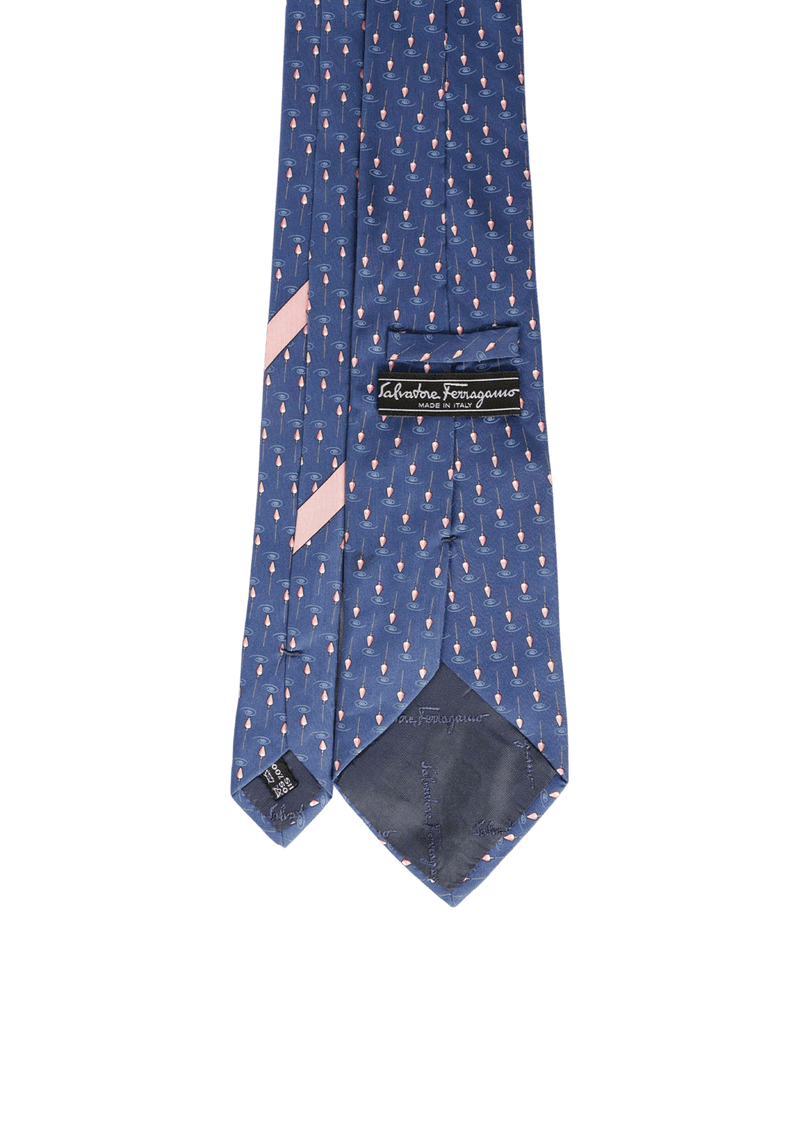 PRINT SILK TIE