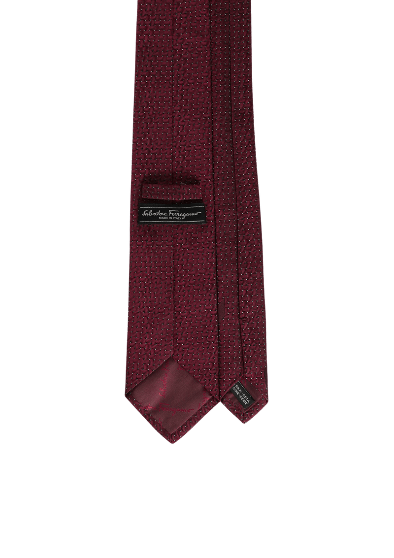 SILK PRINT TIE