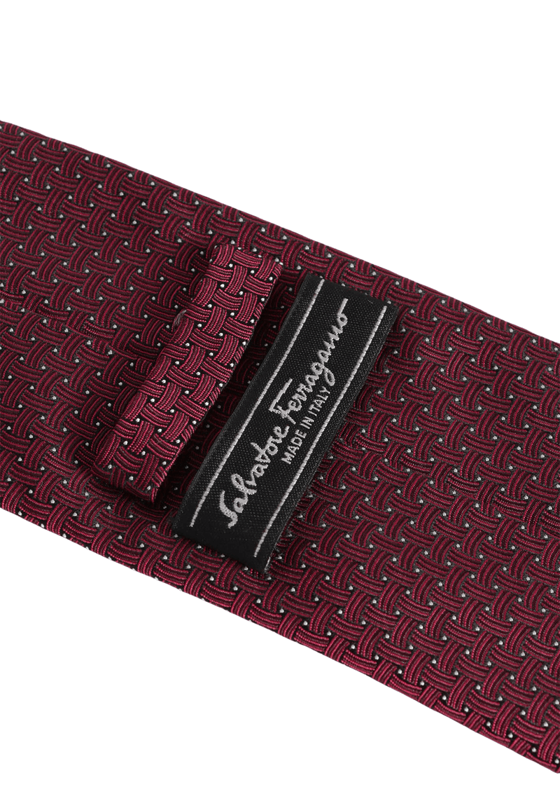 SILK PRINT TIE