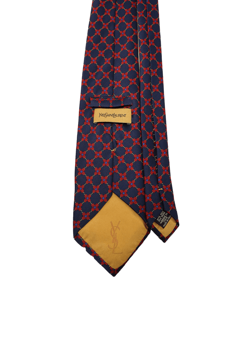 PRINTED SILK TIE