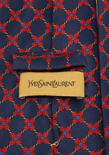 PRINTED SILK TIE