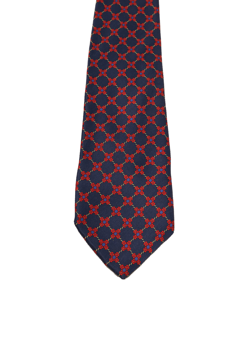 PRINTED SILK TIE