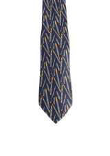 PRINTED SILK TIE