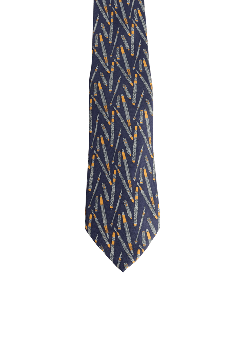 PRINTED SILK TIE