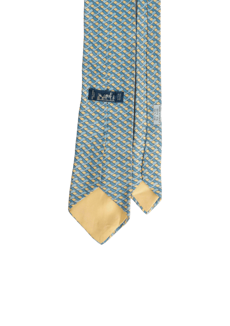 PRINTED SILK TIE