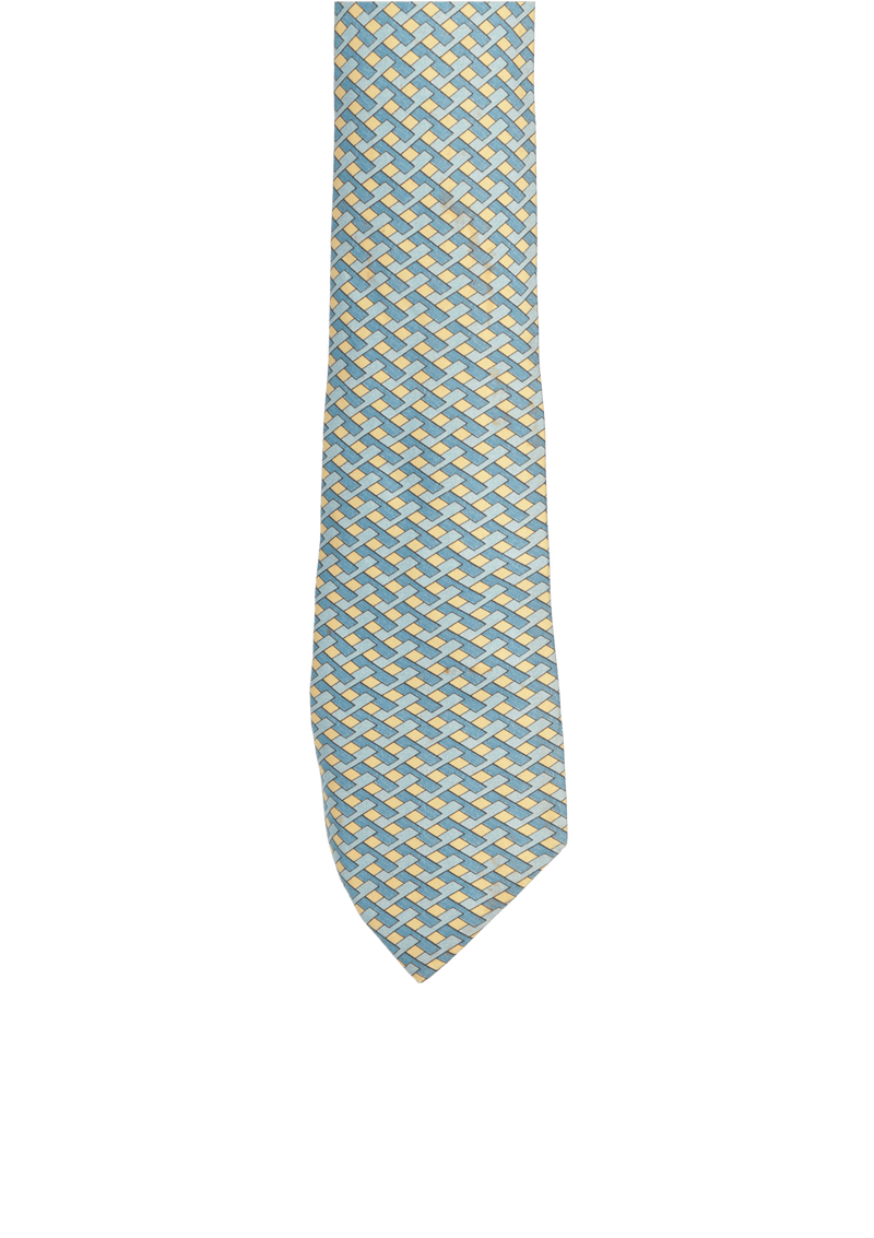 PRINTED SILK TIE