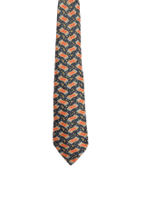 PRINTED SILK TIE