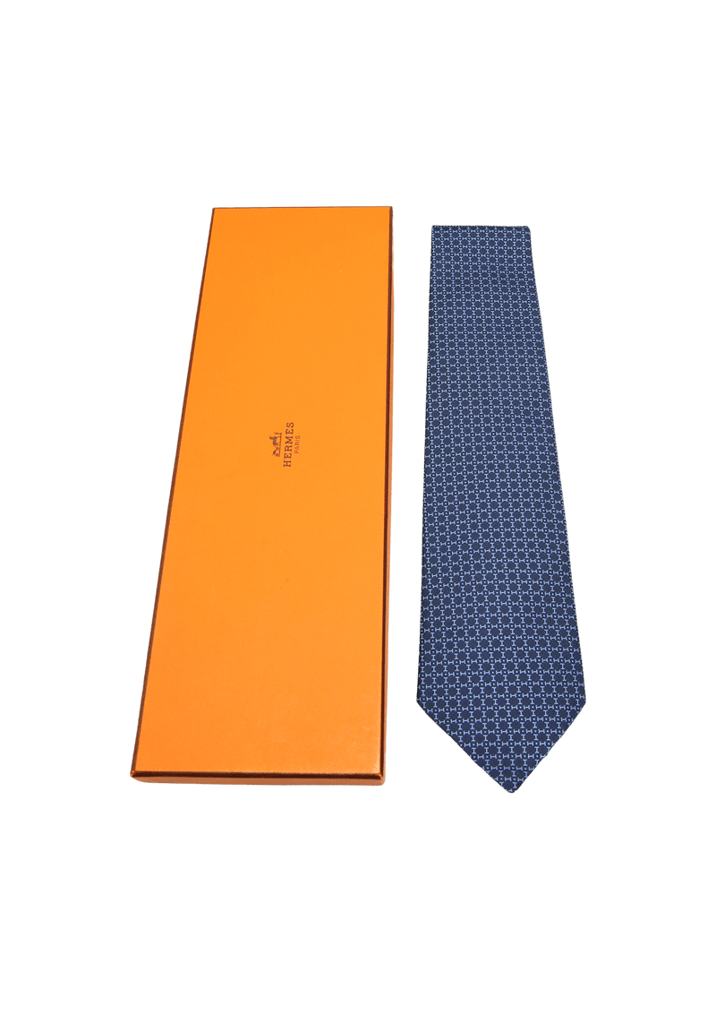 PRINTED SILK TIE